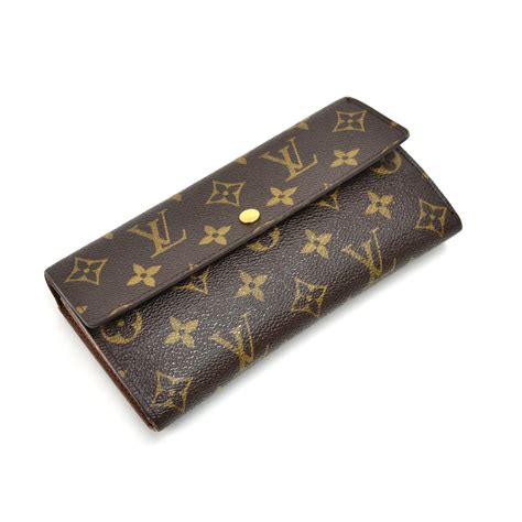 lv sarah long wallet|louis vuitton wallet women real.